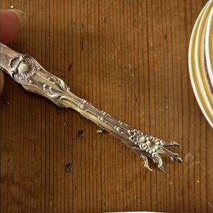 Sterling silver tongs